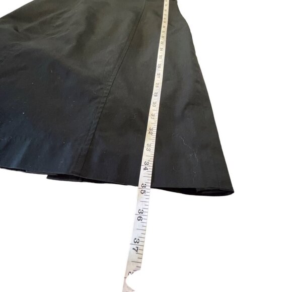 Vintage 80s 90s Tempo Paris Evening Sundress Black Size 6 Ladies USA Made - Picture 10 of 12